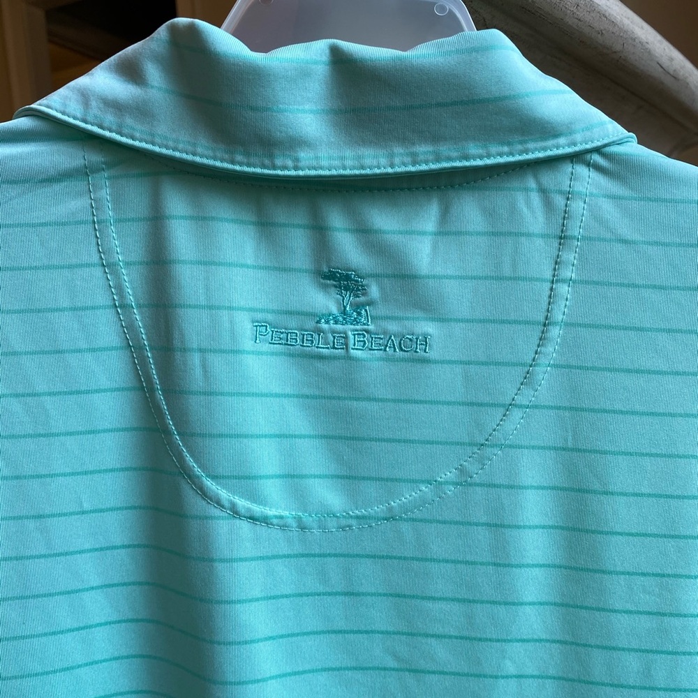 Pebble Beach performance golf polo